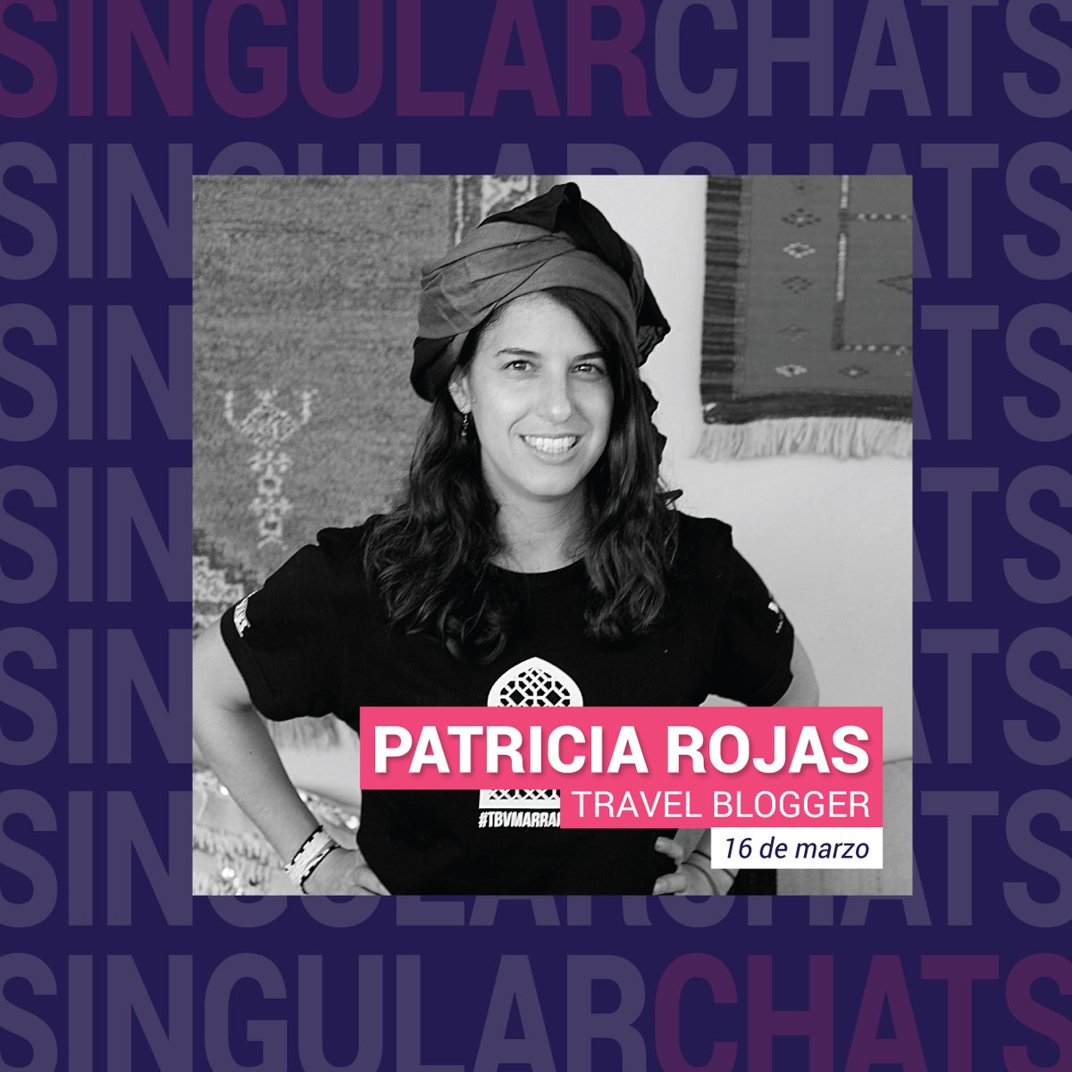 Patri Rojas o @lacosmopolilla 🦋 es una periodista de viajes y travel blogger profesional que contará cómo consiguió vivir de viajar🌍 

📅 16 de marzo a las 20:00h
➡️ Inscríbete aquí: bit.ly/41Pzu0s

#tipsviajeros #amoviajar #iamtb #travelblogger #viajaresvivir