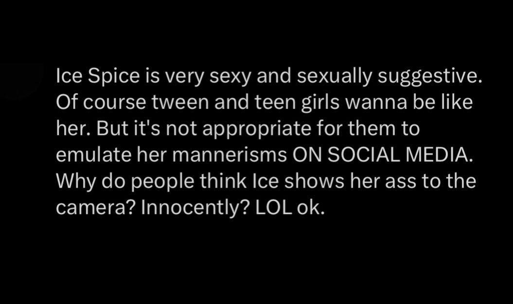 Just bc you was singing sexually explicit music at 10 years old, doesn’t mean it was ok.. bc I look around &amp; most of y’all grew up to be degenerates. The internet loves to act like there’s no such thing as something being age appropriate. I’m keeping my kids away from y’all kids.