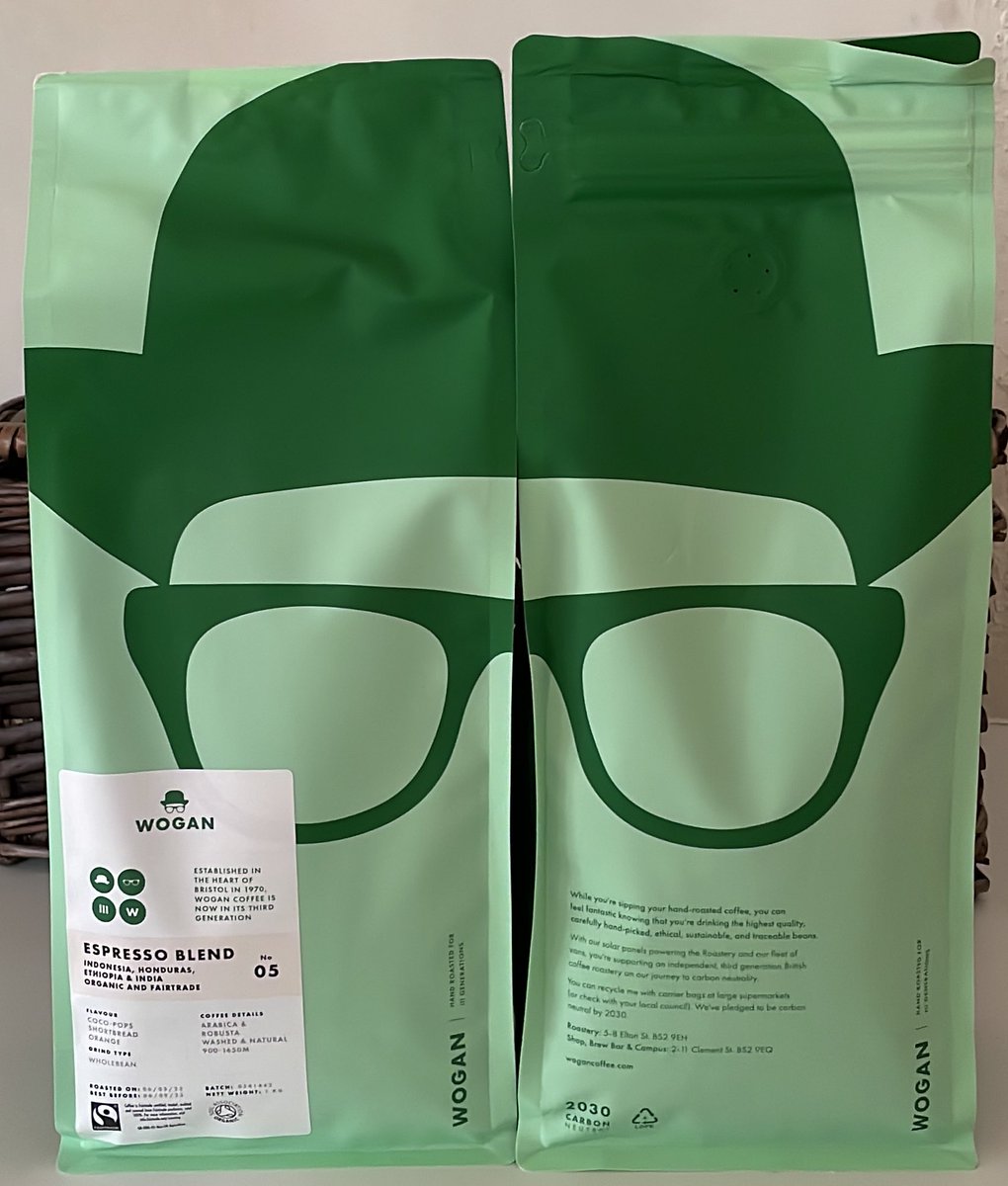 Jonah Zankl (@jonahzankl) on Twitter photo Loving these coffee bags from <a href="/WoganCoffee/">Wogan Coffee</a> - making me smile before even opening them up! Loving these coffee bags from <a href="/WoganCoffee/">Wogan Coffee</a> - making me smile before even opening them up!