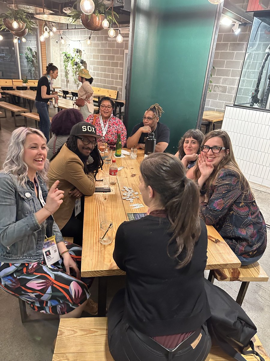 makerslewis's tweet image. We had a time last night! Thx @remakelearning delegation for coming out! Here’s to more connections and collaborations. #SXSWEDU #Remakelearning