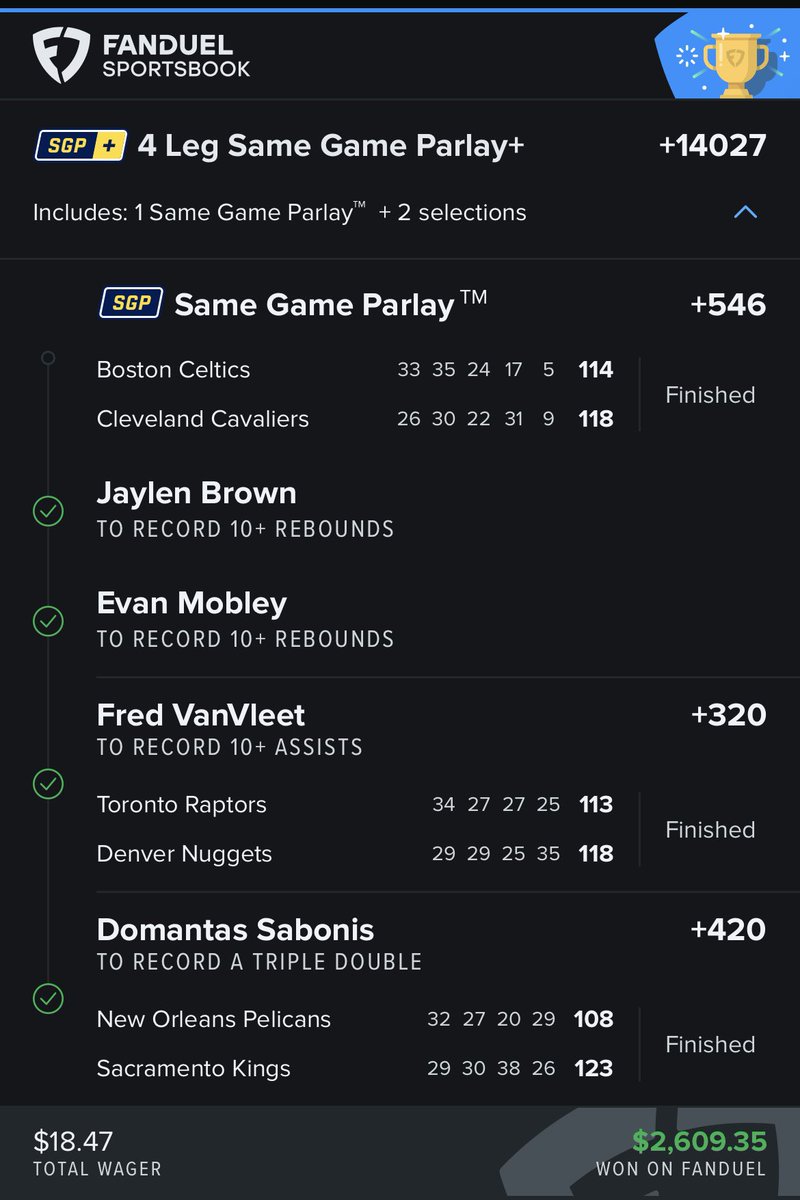 Bananaboyzpicks's tweet image. 🚨GIVEAWAY🚨

WE SENT THIS TO OVER 150 PEOPLE IN THE DISCORD AND EVERYONE CASHED 🚨🚨
—————————————————
5 PEOPLE WHO RT/LIKE WILL GET FREE VIP + LIVE BET JUNGLE☘️
—————————————————-

PREGAME VIP IS OVER 30u in 14 days WINNING 13 / 14 🚀

LIVE IN THE JUNGLE +29.5u in 11 days