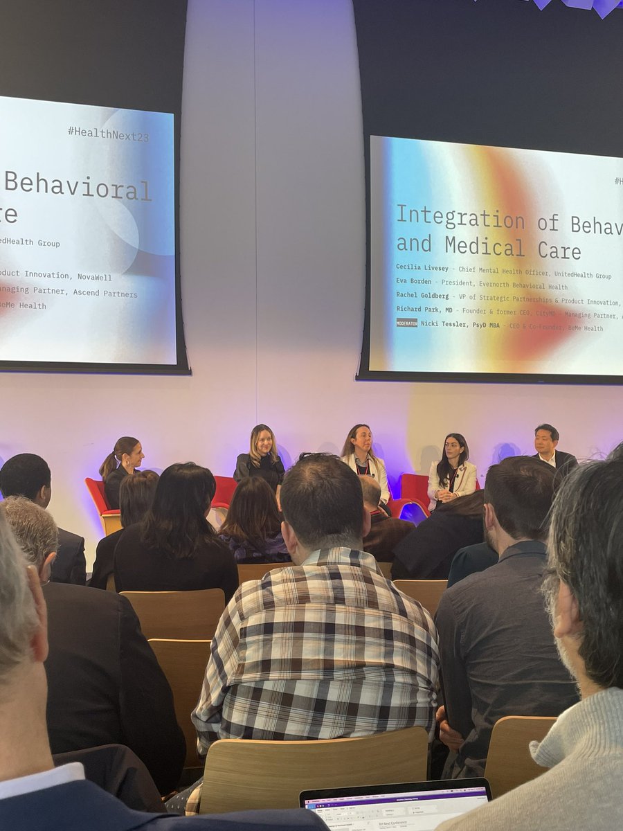 CarleneMacMillan MD, FCTMSS, DFAACAP (@carlenemac) on Twitter photo Great point from Cecilia Livesey of <a href="/UnitedHealthGrp/">UnitedHealth Group</a> that while we have a lot of the puzzle pieces in mental health tech, understanding the whole puzzle board is the real challenge. 🧩🧠🔑#healthnext23 <a href="/cornell_tech/">Cornell Tech</a> <a href="/HealthNxtSummit/">HealthNext Summit</a> Great point from Cecilia Livesey of <a href="/UnitedHealthGrp/">UnitedHealth Group</a> that while we have a lot of the puzzle pieces in mental health tech, understanding the whole puzzle board is the real challenge. 🧩🧠🔑#healthnext23 <a href="/cornell_tech/">Cornell Tech</a> <a href="/HealthNxtSummit/">HealthNext Summit</a>