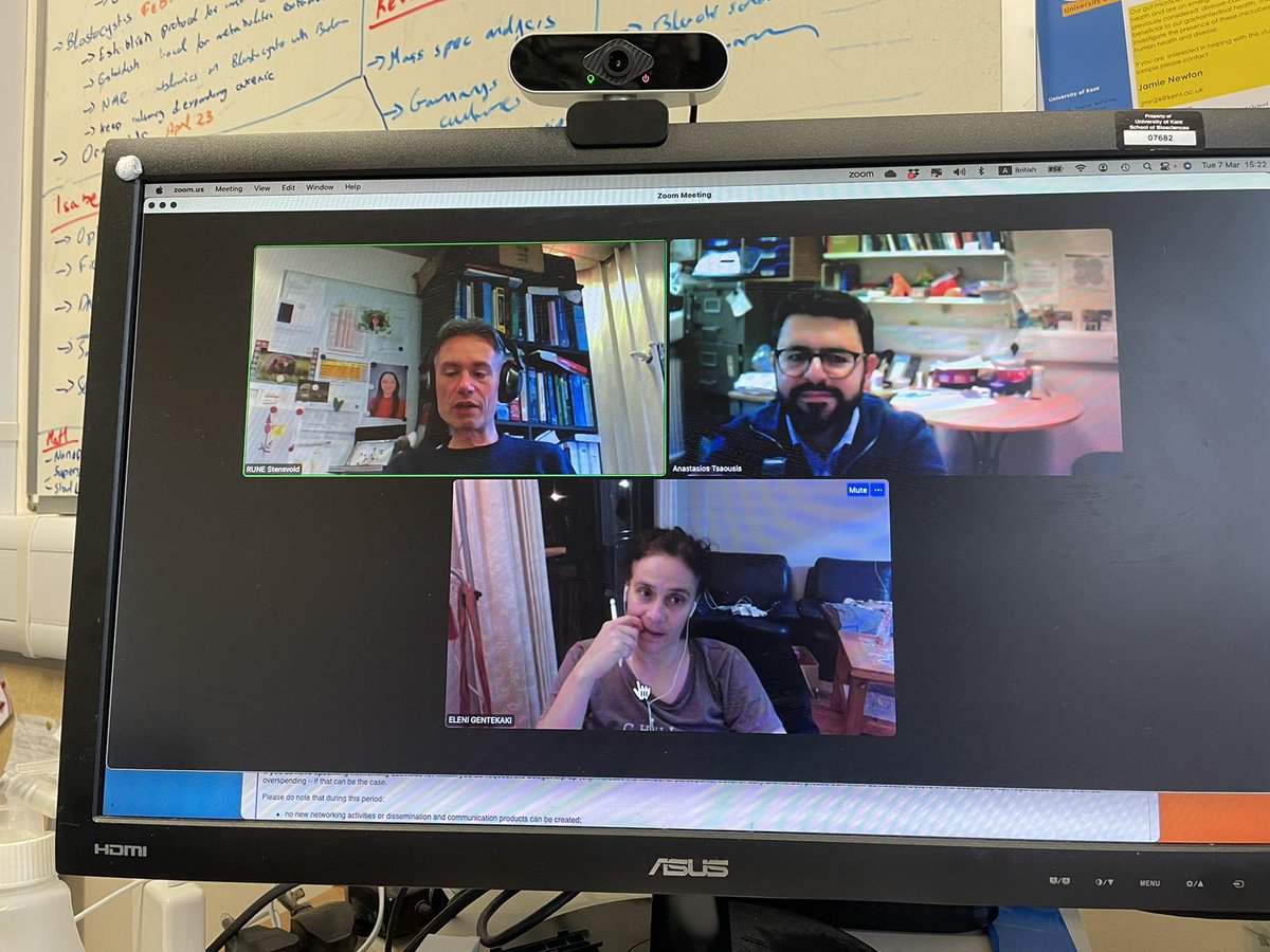 BlastocystisCOST (@blastocystisc) on Twitter photo Meeting with Rune Stensvold lead of working group 2 on subtyping of #blastocystis and databases. #gut #protist #parasite ? #OneHealth
<a href="/ADTsaousis/">Dr. Anastasios Tsaousis</a> <a href="/CiliateGal/">eleni gentekaki</a> @Eukaryotes <a href="/COSTprogramme/">COST</a> Meeting with Rune Stensvold lead of working group 2 on subtyping of #blastocystis and databases. #gut #protist #parasite ? #OneHealth
<a href="/ADTsaousis/">Dr. Anastasios Tsaousis</a> <a href="/CiliateGal/">eleni gentekaki</a> @Eukaryotes <a href="/COSTprogramme/">COST</a>