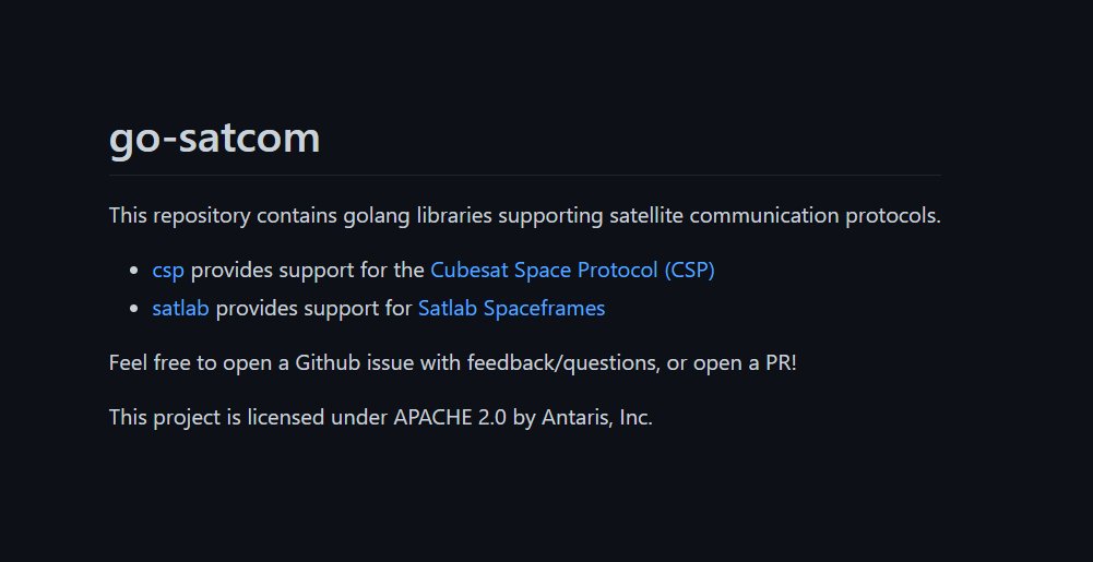 giammaiot2's tweet photo. go-satcom by antaris-inc
https://t.co/XOHwkL06kT
Golang libraries supporting satellite communication protocols
#SoftwareDefinedRadio #SDR
#CSP #CubesatSpaceProtocol
#SatLab #SatlabSpaceframes
#CubeSat #NanoSat #MicroSat #Satellite https://t.co/kBG5gRAvYE