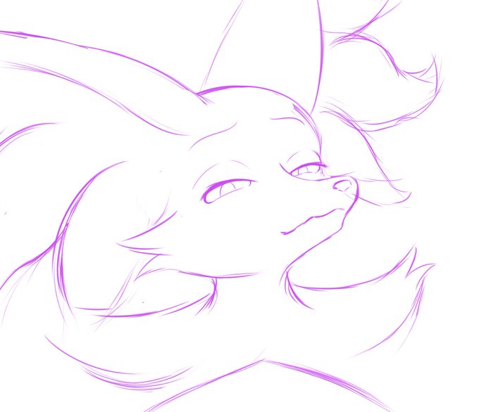 ちゃんと描いてたよ!🦊
かるーいラクガキだから明日には投稿する! 