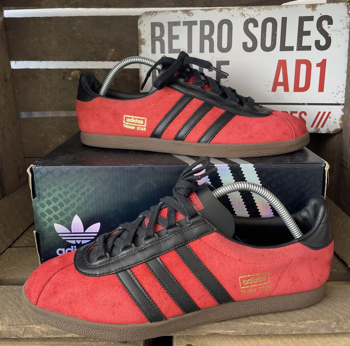 RetroSolesUK's tweet image. #adidas #trimm #star