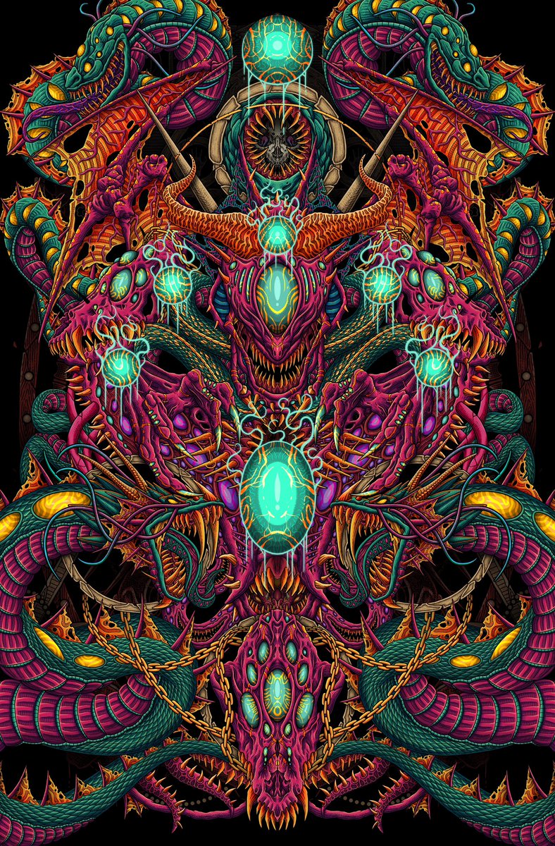 Blasphemy_ink's tweet photo. "HADES"
Available on @SuperRare 
Reserve price 0.6 $ETH
⬇️ https://t.co/oqHDYaTda8