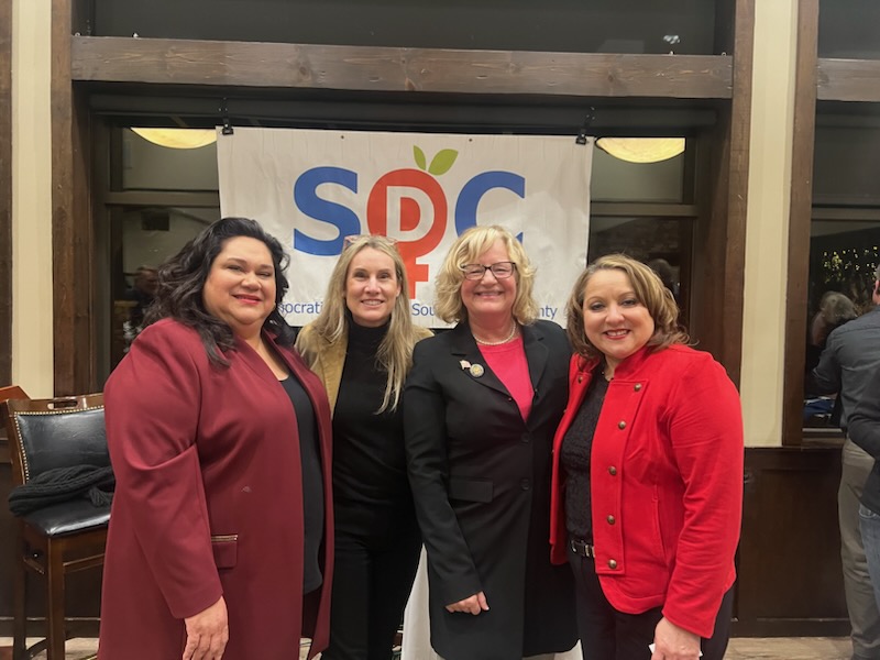 The fight for parity and equity continues with this powerful panel at last night's @dw_soc meeting. Thank you Supervisor @KatrinaFoley, Santa Ana Mayor Valerie Amezcua, and @GirlsIncOC CEO Lucy Santana for leading the discussion. We have a lot of work ahead of us.
