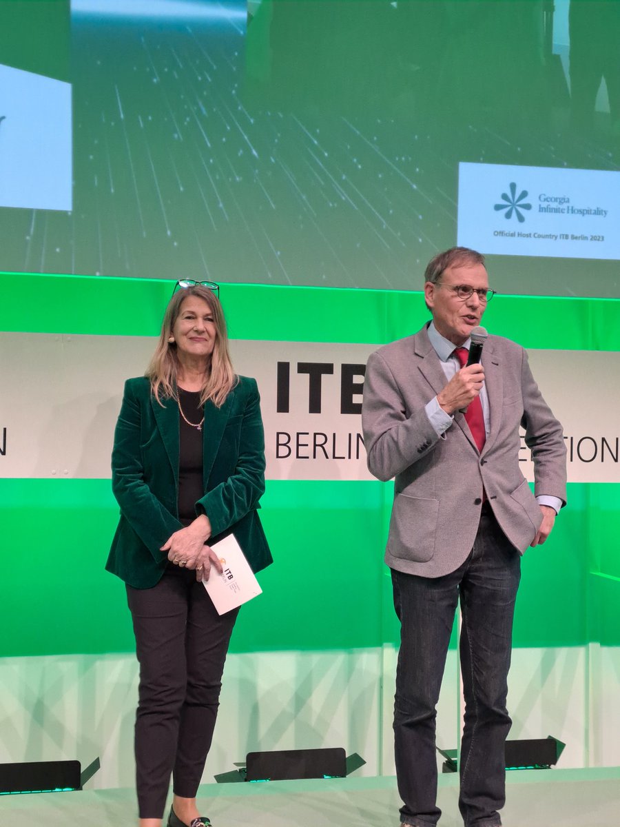 The 'Green Destinations Story Awards' showcase the most inspirational initiatives for sustainable tourism development in 6 categories.  Presented by Rika Jean-Francois and Albert Salman!

#ITBBerlin #ITBcon23
