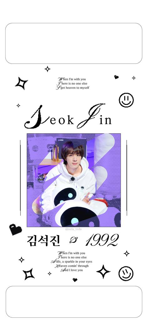 Nela_tzda's tweet photo. HBD Jin ver A72🐹
wallpaper • lockscreen 
🐹 https://t.co/Fd76wgrYBM
#BTS #JIN #방탄소년단진 #방탄소년단 #HappyBirthdayJin https://t.co/jS0MRkLnvk