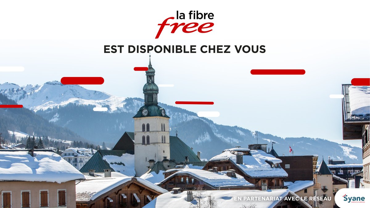 La Fibre Free est disponible sur le RIP @SYANE74 et arrive sur les communes de :
📍Chenex 
📍Morzine
@hauteInfra <a href="/Dep_74/">Département de la Haute-Savoie</a> <a href="/Prefet74/">Préfète de la Haute-Savoie</a> @Auvergnerhalpes @alitude_infra #SYANE #AltitudeInfra #Fibre #Free