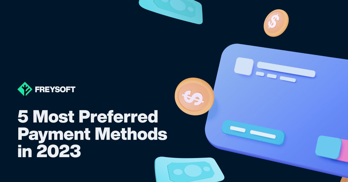 Usual or new #paymentmethods: What awaits us in 2023? 🤑

In our new publication, we investigate the 5 most preferred payment methods in 2023

Read more ➡️ bit.ly/3yjK6Y0

#fintech #payments #paymentorchestration #paymentsexperts