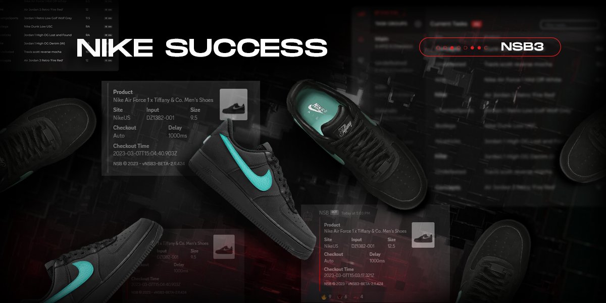 A ton of enhancements done &amp; now we're adding the final touches to our unique Nike SNKRS module!
1x retweet wins 1 NSB3 key🔥