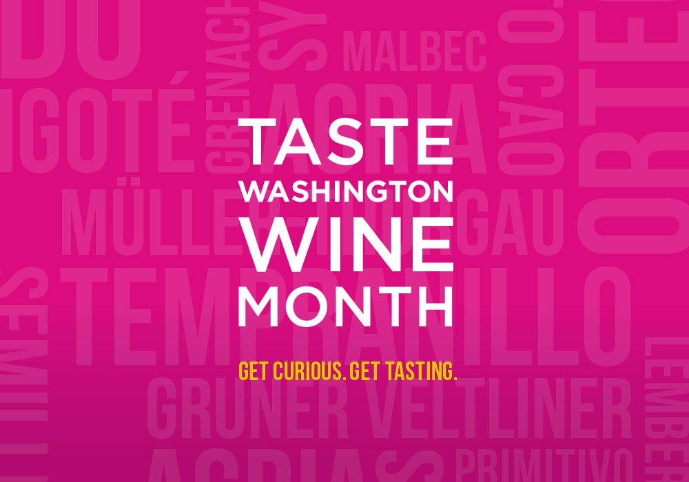 Taste Washington 🍷🧀 Wine Month
Grand Tasting: March 11 & 12
#WAwine
#TasteWA
#WAwineMonth
#WashingtonWine
#TasteWashington 
#TasteWashingtonWineMonth

Clink 🥂 on the Link: tastewashington.org