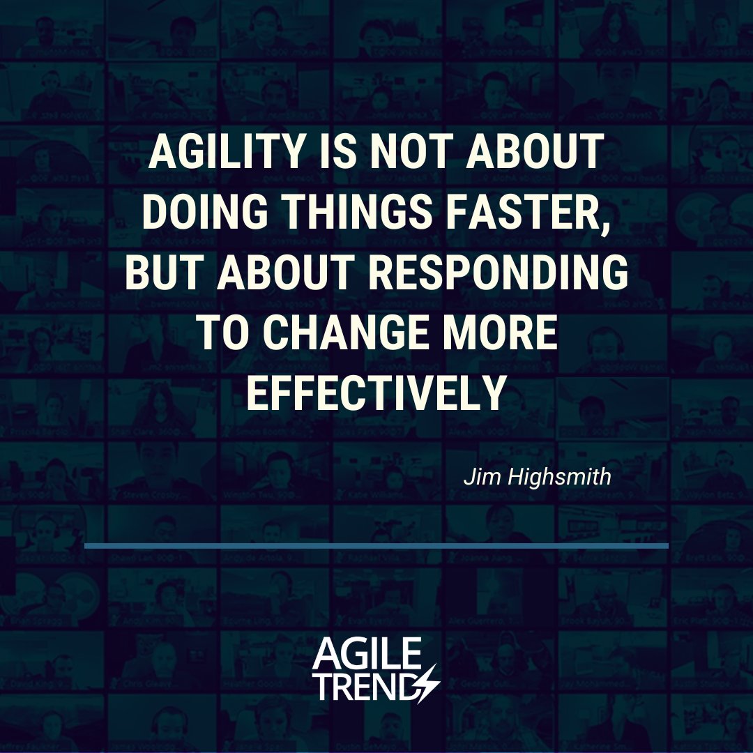 How can you define Agile? Let us know in the comments ⚡

.
.
.
.

#agiletrends #thinkaboutagility #agility