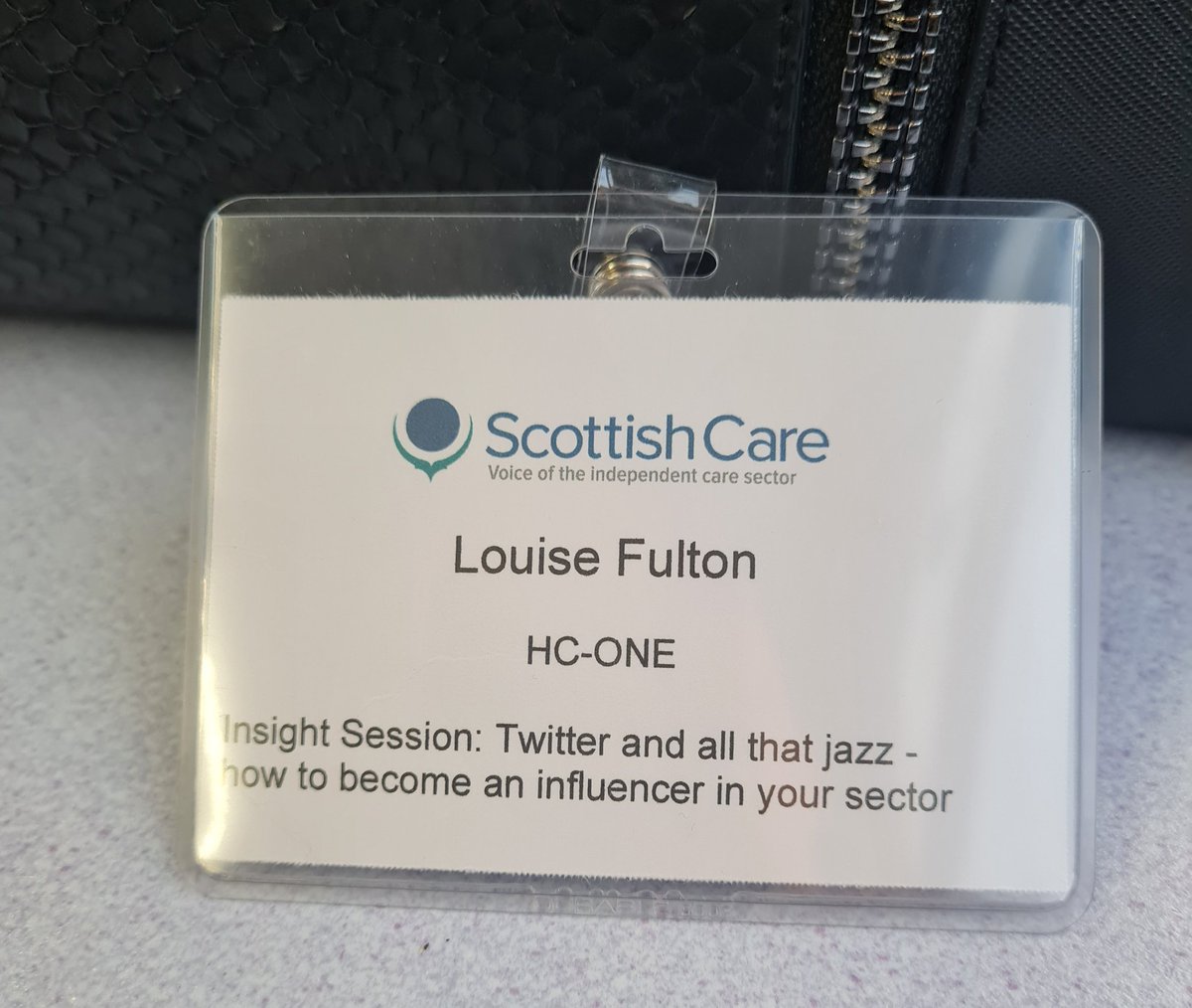#ScotSCnurse23 Great day today. Finding some much needed inspiration and meeting people within Social Care -  Face to Face 😁
#shinealight #careaboutcare @scottishcare