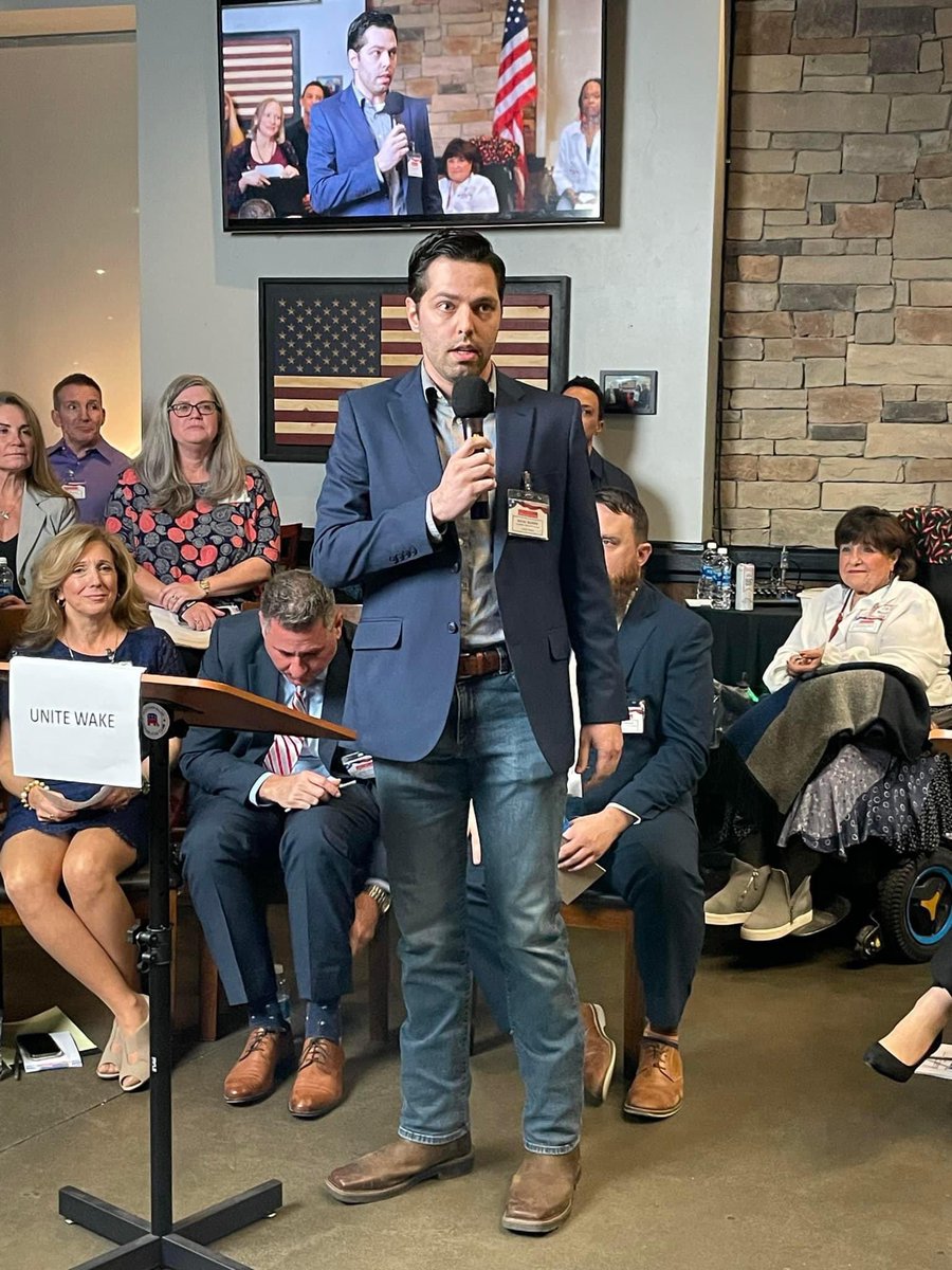 I’m running on the #UniteWake slate because I want to get more young people involved — young conservatives who love God, family values, and human life. They’re here in Wake County — we just need to connect with them and get them engaged. #ncpol
