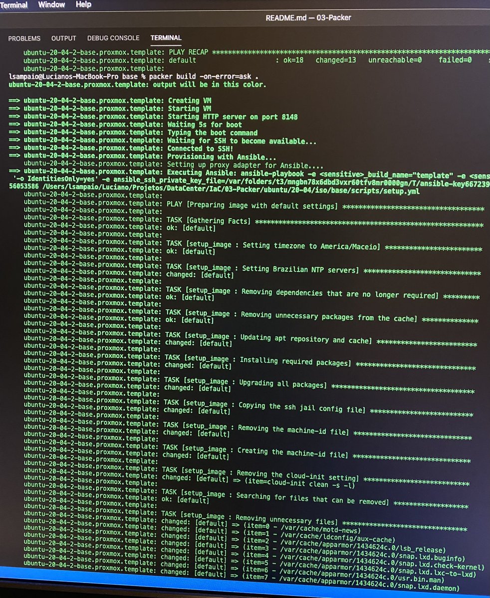 thecodemaster's tweet image. Packer + Ansible + Ubuntu + Proxmox!