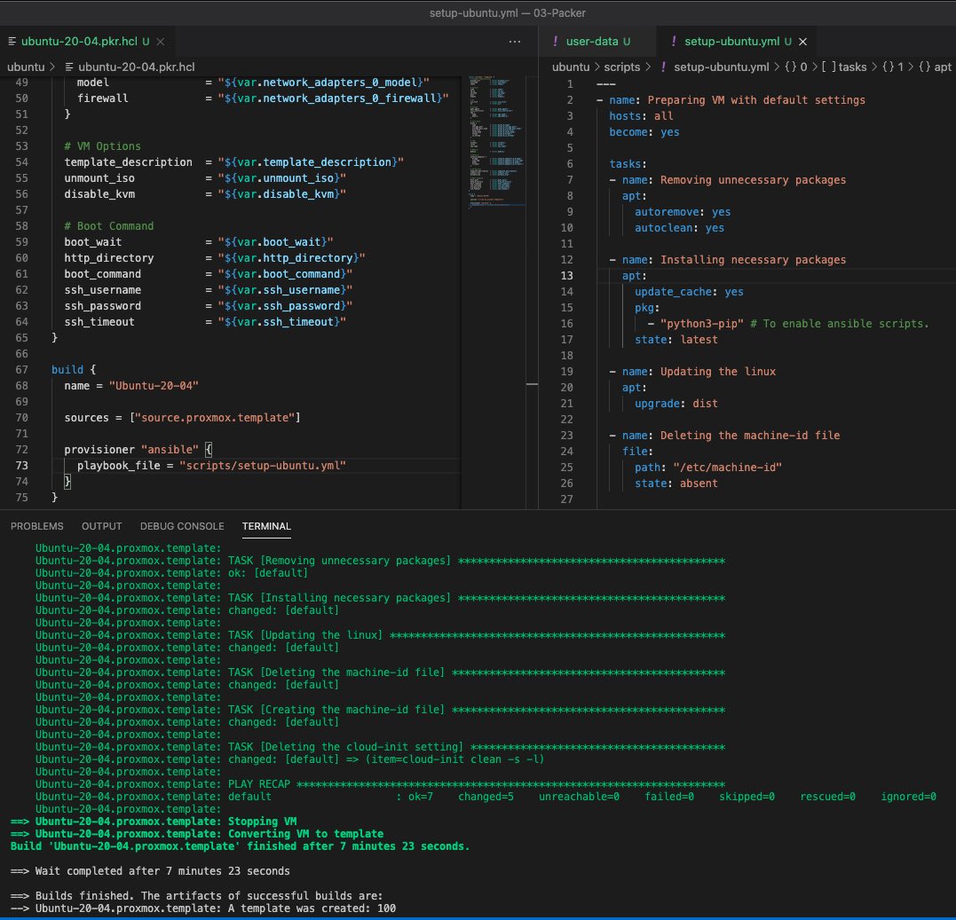 thecodemaster's tweet image. Packer + Ansible + Ubuntu + Proxmox!