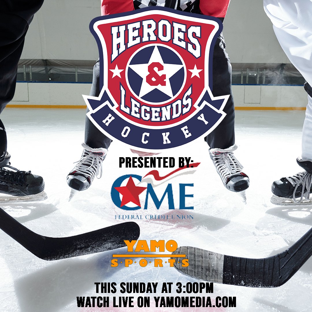 Yamo Media (@yamomedia) on Twitter photo This Sunday, we'll be broadcasting the Heroes & Legends Hockey game presented by <a href="/CMEFCU/">CME FCU</a> featuring former players from <a href="/BlueJacketsNHL/">Columbus Blue Jackets</a>, <a href="/OhioStateMHKY/">Ohio State Men's Hockey</a>, Columbus Chill and the Columbus Owls, playing with members of <a href="/ColumbusPolice/">Columbus Division of Police</a> and <a href="/ColsFire/">Columbus OH Fire</a>. This Sunday, we'll be broadcasting the Heroes & Legends Hockey game presented by <a href="/CMEFCU/">CME FCU</a> featuring former players from <a href="/BlueJacketsNHL/">Columbus Blue Jackets</a>, <a href="/OhioStateMHKY/">Ohio State Men's Hockey</a>, Columbus Chill and the Columbus Owls, playing with members of <a href="/ColumbusPolice/">Columbus Division of Police</a> and <a href="/ColsFire/">Columbus OH Fire</a>.