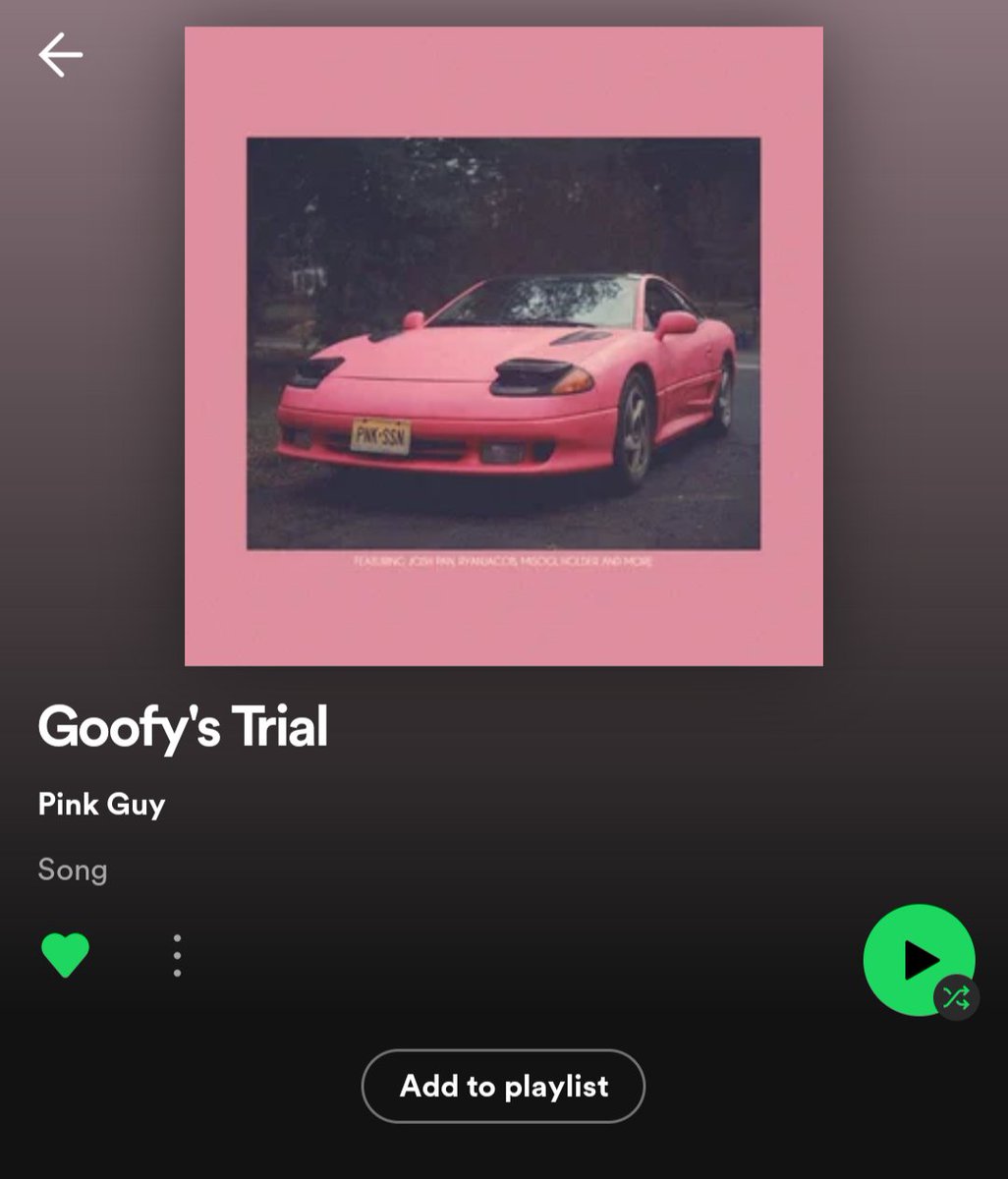 Found my new favorite song on Spotify.