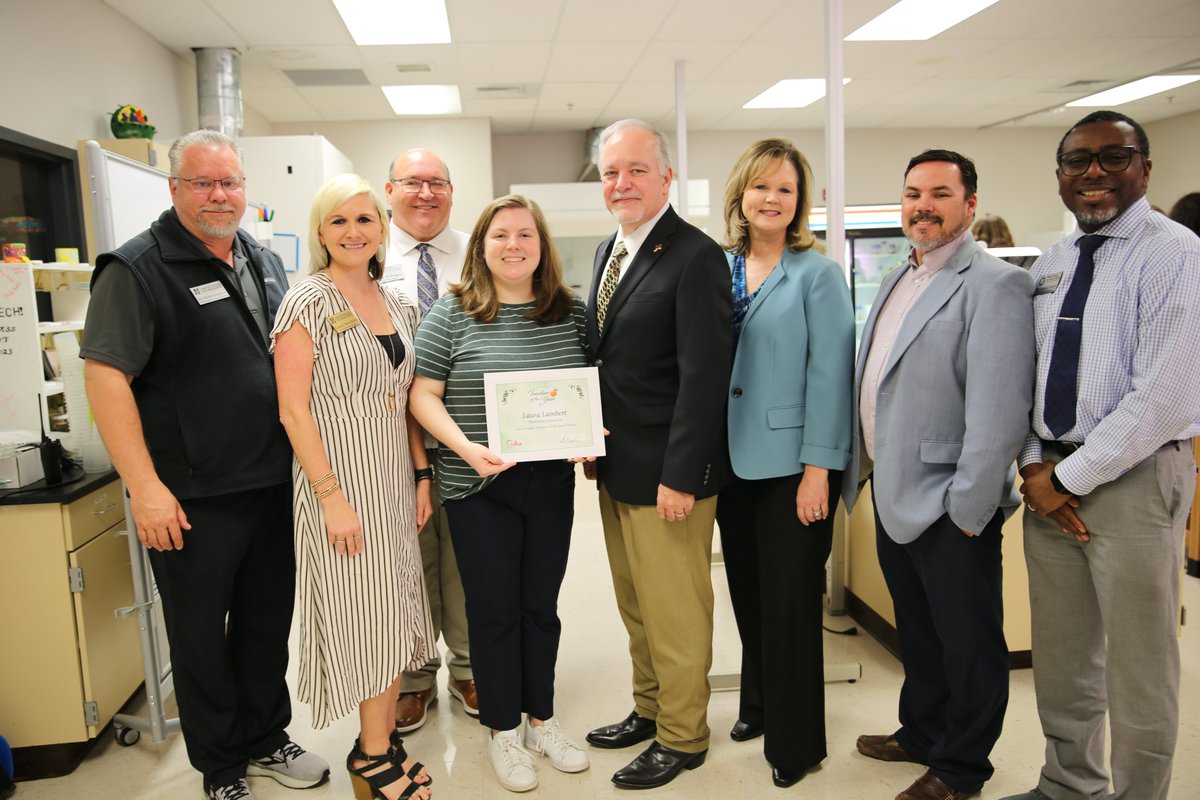 BREAKING NEWS: Georgia School Superintendent <a href="/SuptWoods/">Richard Woods</a> announced this morning that <a href="/NCCA_Covington/">NCCA</a> &amp; NCSS Teacher of the Year Laura Lambert is now a finalist for Georgia Teacher of the Year! Stay tuned...more to come! #NCSSBeTheBest