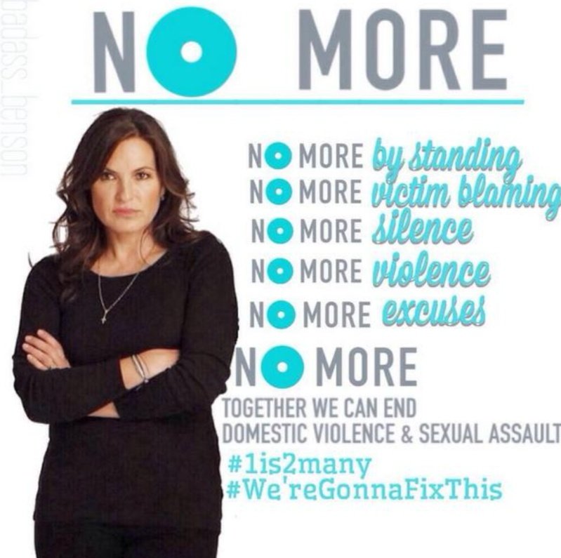 clairekerrbear's tweet photo. #NoMoreWeek2023 .....
@NOMOREorg 
@UKSAYSNOMORE 
     📸 : #MariskaHargitay https://t.co/g3Ew03ROj1