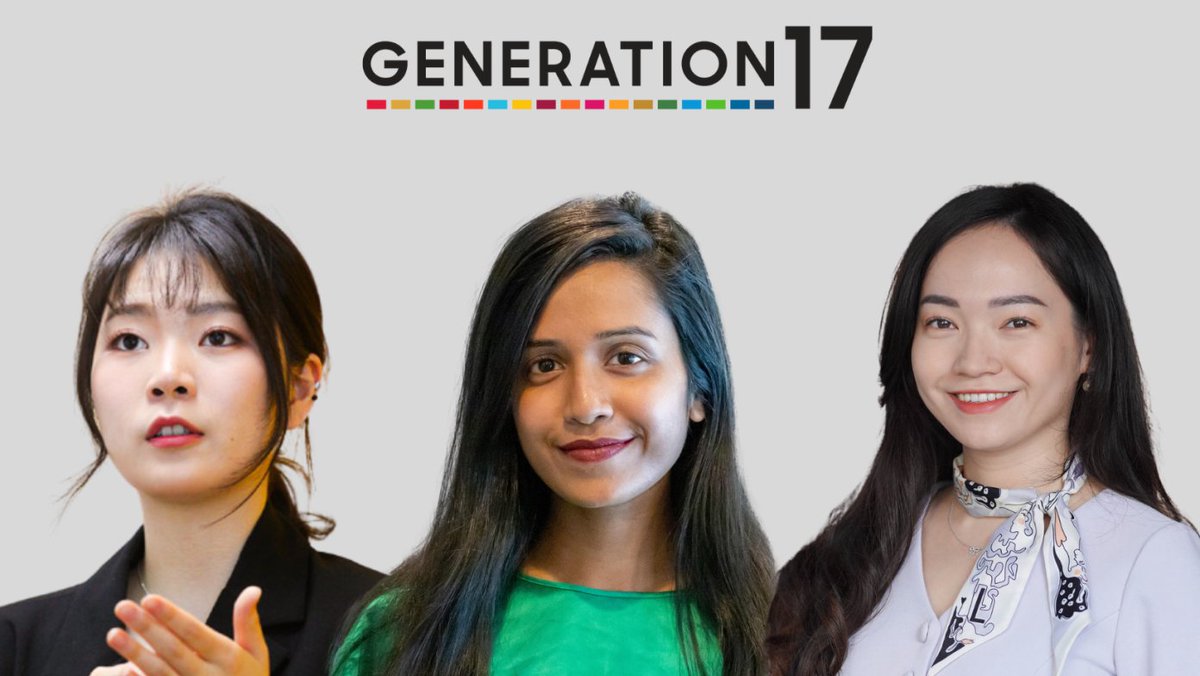 UNDP's tweet photo. This #IWD2023 highlights the importance of technology as a tool to reduce the gender gap.
In 2020, together with @SamsungMobile we launched #Generation17.
3 young female leaders share how innovation and technology are enabling #GenderEquality. https://t.co/bWaJizDZw5
#PowerOn https://t.co/NzRYXpFGuG