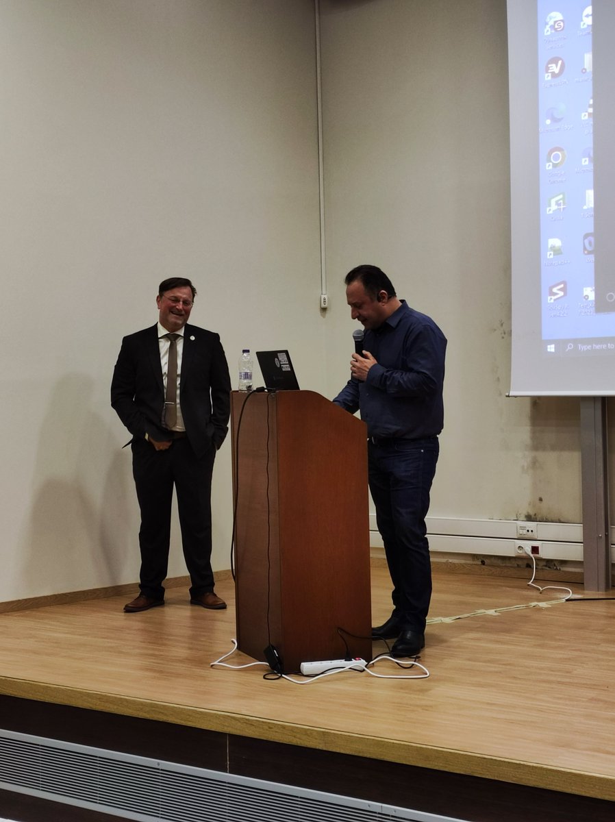 riskacduth's tweet photo. We would like to thank Professor Nikolaos Vlachopoulos and Dr. Efrosyni-Maria Skordaki for the opportunity they gave us to get to know their work. We thank them for their fruitful and very interesting speeches. https://t.co/PCHxOeGWTn