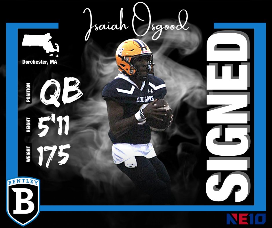 Welcome to Bentley, Isaiah Osgood!