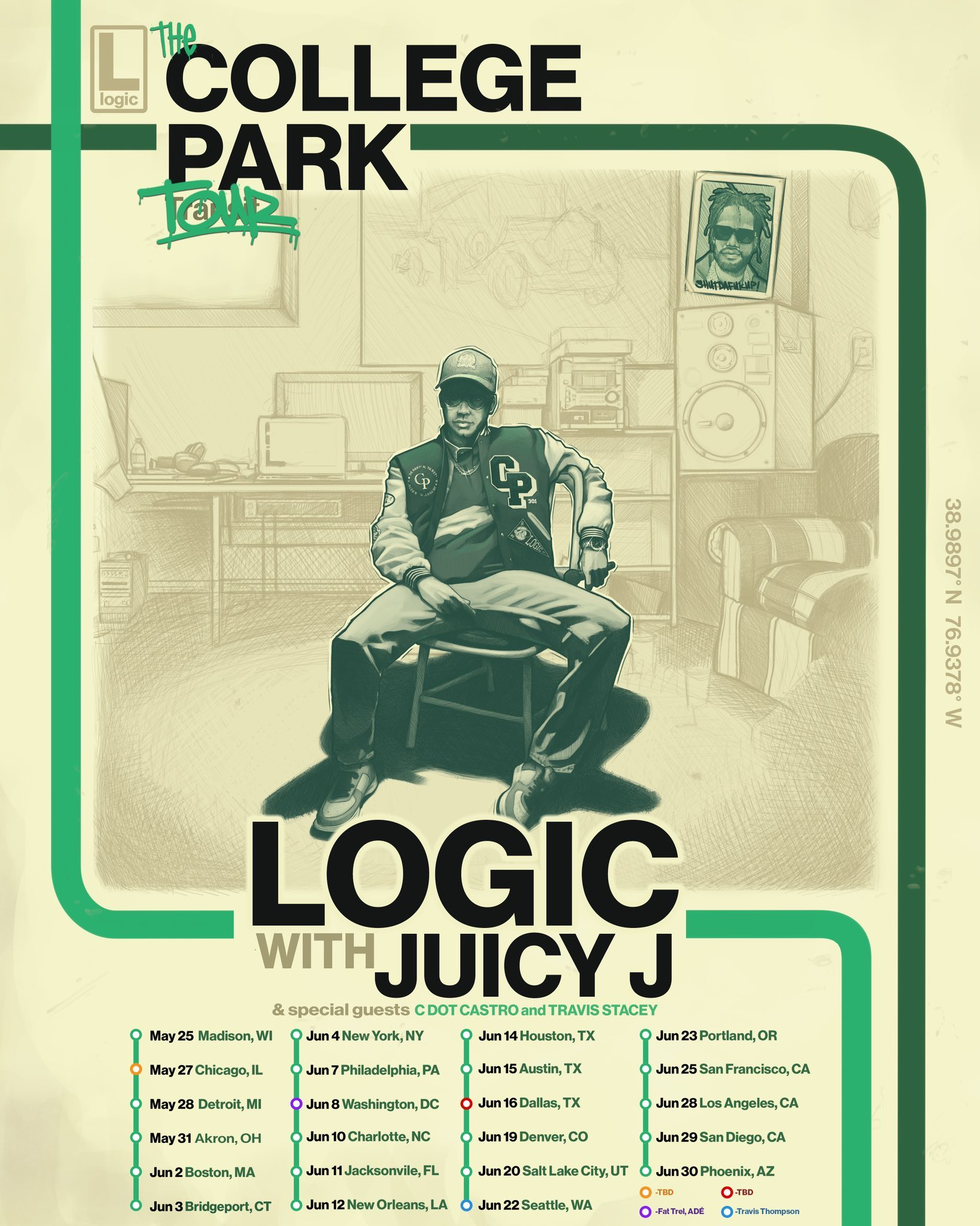 🏁 on Twitter "Logic tour w/ Juicy J! https//t.co/wCC82IHEdK" / Twitter