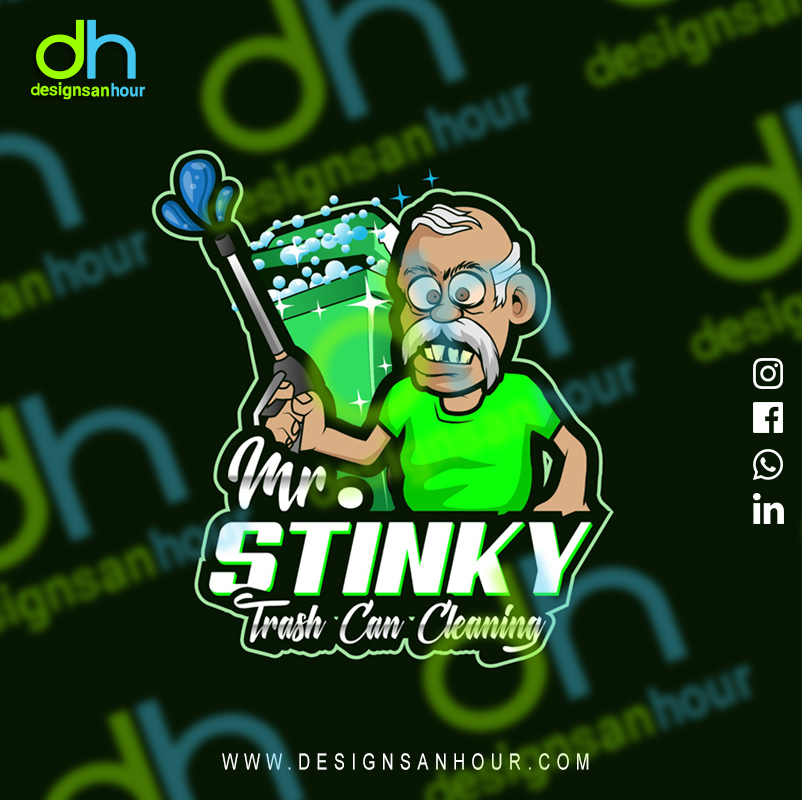 designsanhour's tweet photo. Check Out What We Made For Mr. Stinky Trash Can Cleaning! Get a professional logo design for your startup or small business. Start a project today and get your customized logo https://t.co/B3MfTTTQrk

#TrashCanCleaninglogo #trashcancleaning #logodesignforpressurewashing https://t.co/KRO4AJHVlT