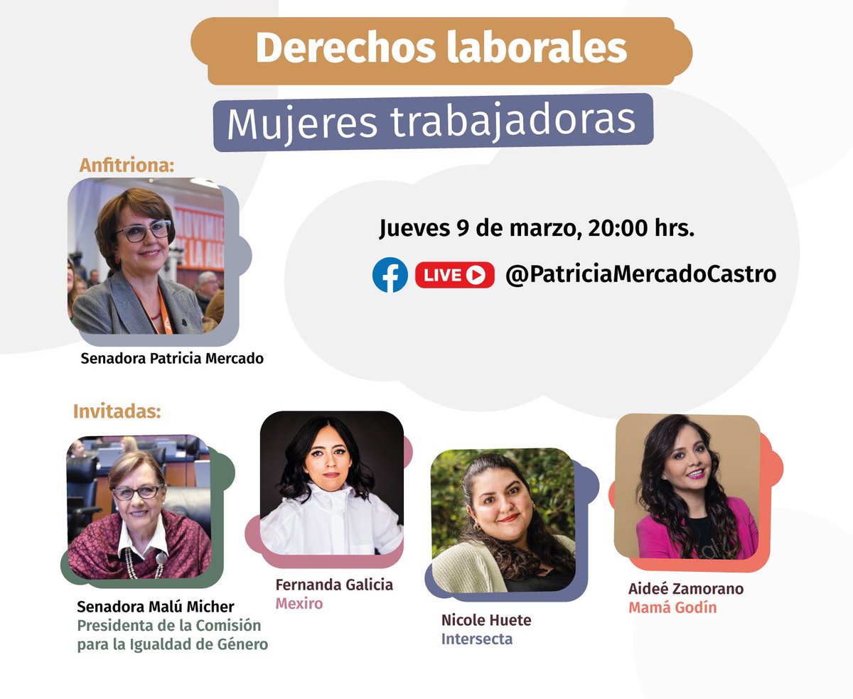 Las mujeres necesitamos saber que los espacios de trabajo son seguros para nosotras y que se nos pagará salario igual por trabajo de igual valor. Requerimos que el Estado asuma tareas de cuidados, que las cuidadoras sean reconocidas y remuneradas.

Acá nos vemos el #9M