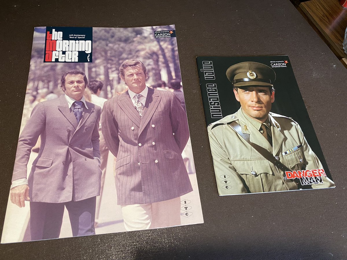 Some of you may know of my passion for The Persuaders, well the incredible force behind ‘The Morning After’, is ITC super fan, editor and producer @JazWiseman I was lucky enough to get my hands on these gorgeous back issues. Absolutely stunning and great reads all of them #stunts