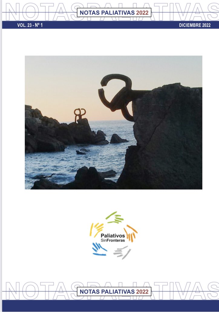 PaliativosS's tweet photo. Ya tenemos recién salida #NOTASPALIATIVAS podréis descargarla en la web próximamente @secpal_ @AECPAL_ @Ped_Pal @AEPCA4 @RedPalAndalucia @_ALCP @IAHPC @PontAcadLife @AECID_es https://t.co/aXyflaNLuC