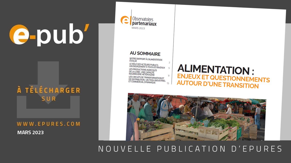 epures42's tweet image. 🐄 Le #Salondelagriculture 2023 a refermé ses portes sur un secteur en crise.
📢@epures42, dans sa dernière publication consacrée à l'#alimentation, se questionne sur les enjeux autour de cette transition sur le territoire ligérien.
➡ cutt.ly/v8FszCJ