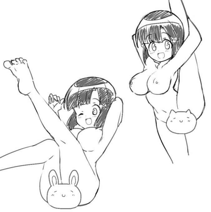 skeb進捗や!
I字バランスなんて描いたことないかもしれん! 