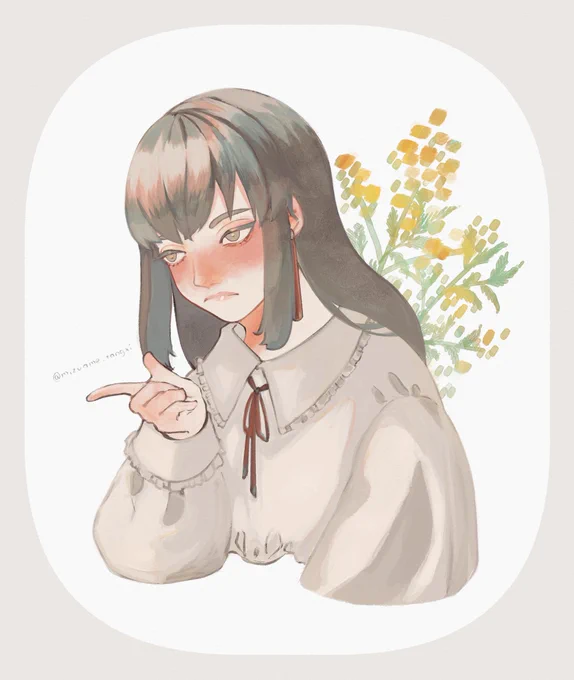 みもざ (*・×・*)#イラスト 