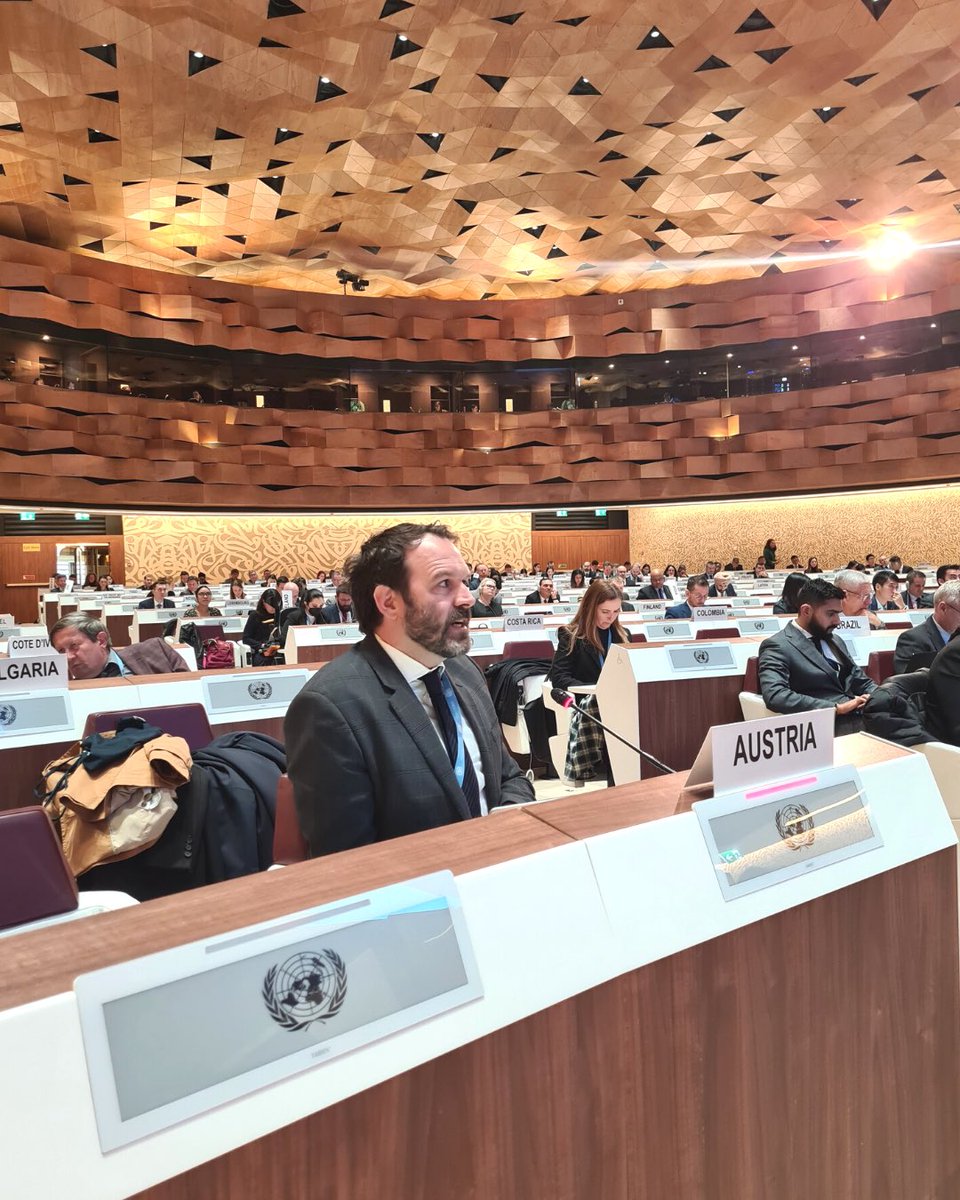 For the first session of the #GGEonLAWS in 2023 Austria has tabled a new working paper focusing on meaningful human control and on how to protect human dignity. We are looking forward to fruitful discussions! #CCWUN #autonomousweapons