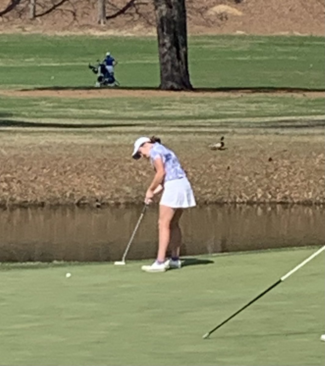 Round 2 Hoover March Madness. Jags in 4th after yesterday’s Round 1. Playing to improve our position. Go Jags! Courtney, Carmen, Emma playing well! <a href="/SpainParkATH/">Spain Park Athletics</a> <a href="/KyleParmley/">Kyle Parmley 🥎</a> <a href="/AlecEtheredgeSC/">Alec Etheredge SCR</a>