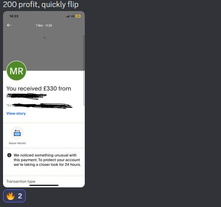 We don't just rely on viagogo. 

our quick payout methods are the best!

24 Hours £200 profit payout for one of our members 🔥🔥