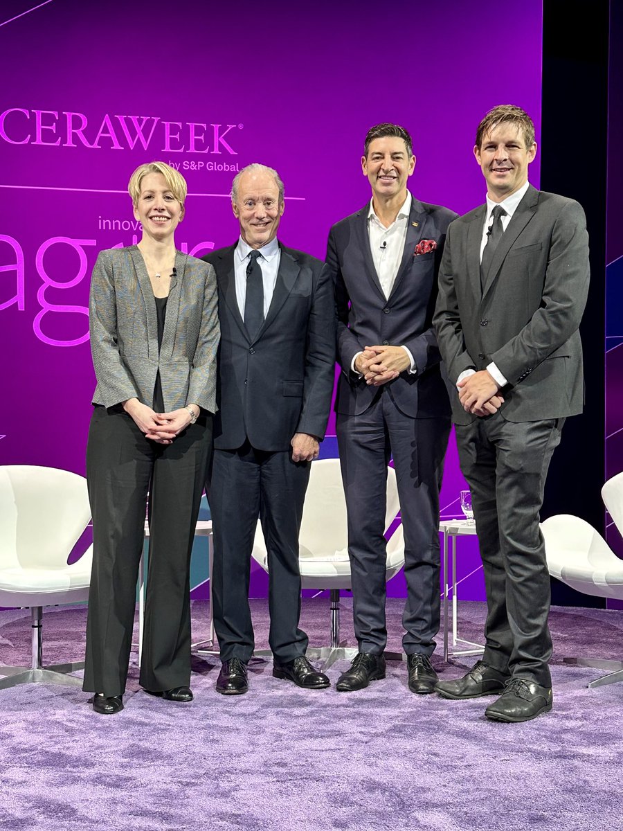 BasilZempilas's tweet photo. For the ⁦@CityofPerth⁩ at ⁦@CERAWeek⁩ on the Building Resilient Cities: Infrastructure &amp; Technology Advancements panel - with ⁦@billmcdonough⁩, McDonough Innovation, ⁦@_BruceRaw_⁩ GreenCape and chair ⁦@bethevans625⁩ Head of News ⁦@SPGlobal⁩ https://t.co/jNhJFHbmL2