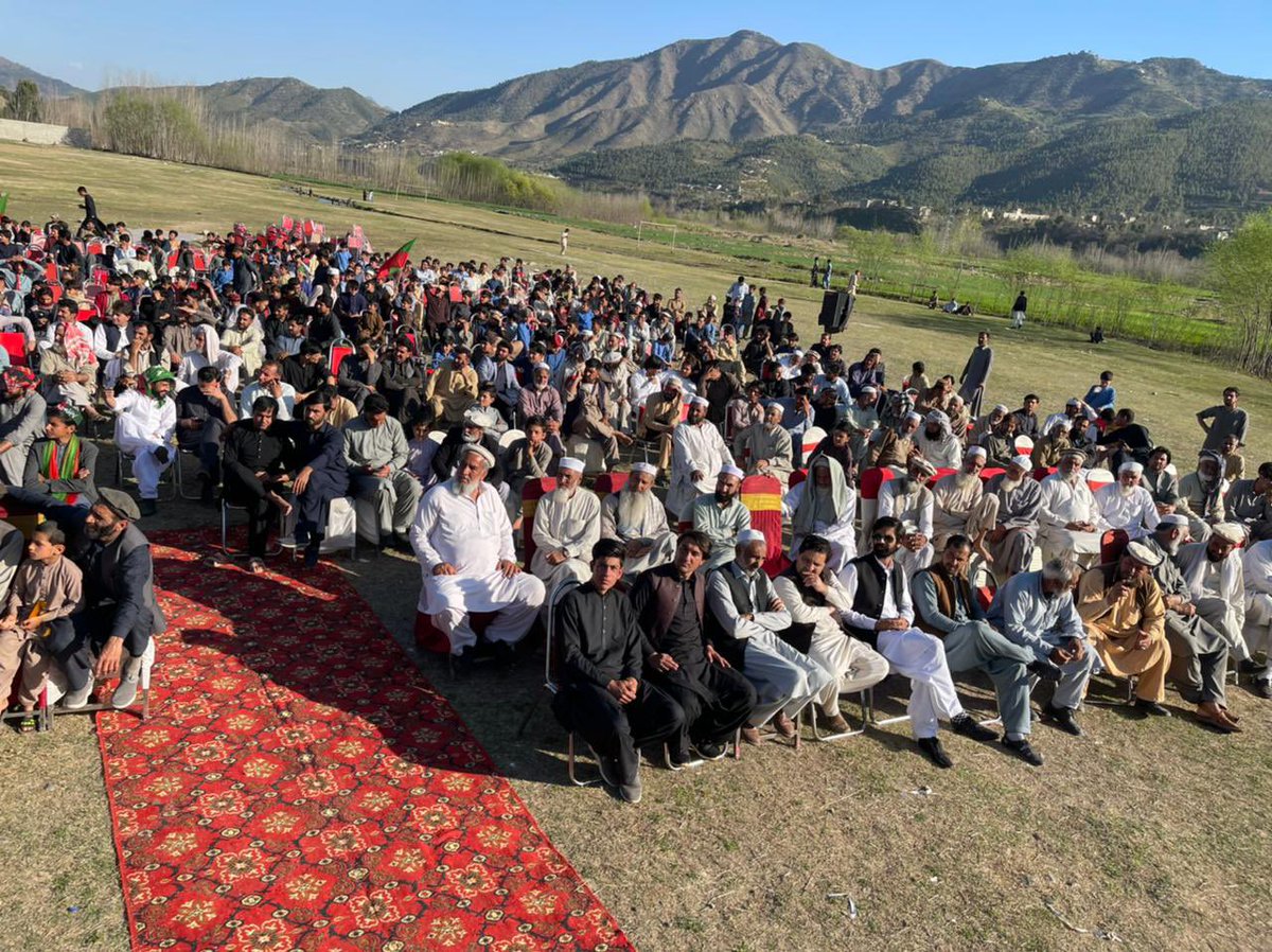 YousafzaiHusain's tweet photo. The process of mobilisation, to ensure party tickets are allocated on the basis of merit and integrity, is well underway.We are going to every corner of the valley of Dir to showcase the strength of the people behind our stand. #PtiDir #BehindYouSkipper #election2023 https://t.co/mcn4n4aFCe