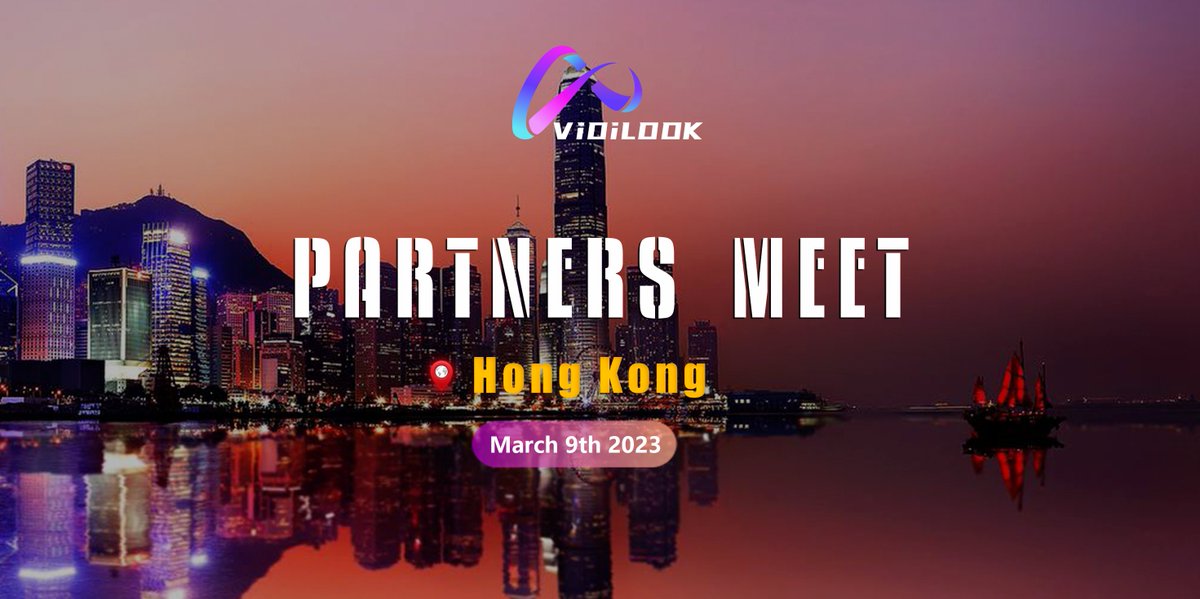 Vidilook announces a Partners meet event in Hong Kong on March 9th 2023.⏲️
Mr. Conrad Swailes (CEO) will also be present in the event and share big announcements.
Stay tuned.
🇭🇰Hong Kong - here we come.👇
#Vidilook #Vidilook_Tech #VDL