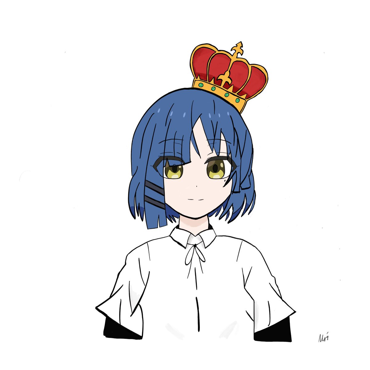 Negative2704's tweet photo. My first drawing, took me so long.

Character: Ryo Yamada

Anime: Bocchi the Rock!

#bocchitherock #BocchiTheRock #bocchi_the_rock #ryoyamada #hitorigotoh #ikuyokita #anime #AnimeArt #kessokuband #illustrationart #animefanart https://t.co/w73lfN87Dh