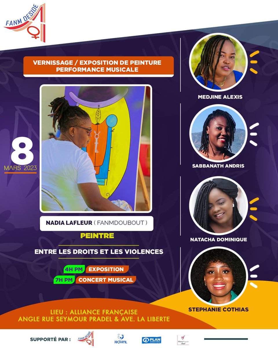 Le rendez-vous à ne pas rater sous aucun prétexte.
On vous attend toutes et tous.
#exposition #8mars #droits #violences