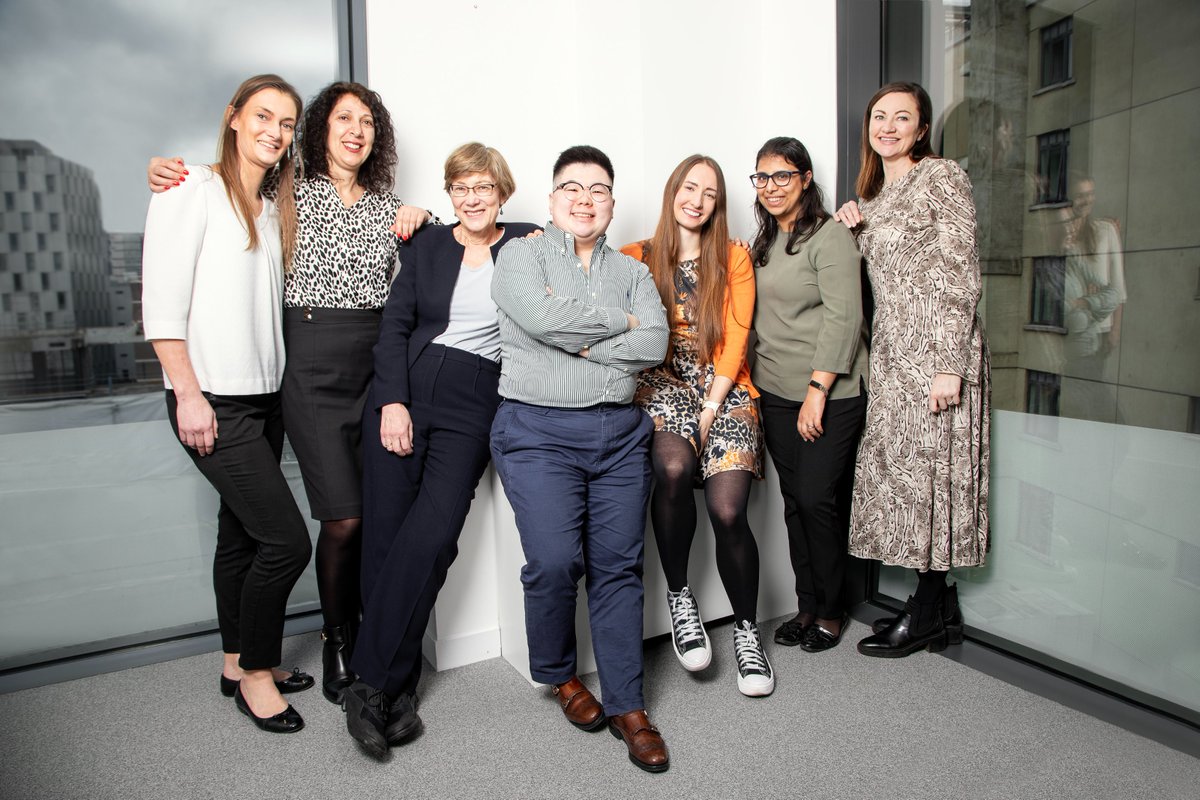 London CIV celebrates International Women’s Day:  
Kristina Ingate, Director For Governance, third from left with six of her colleagues being photographed especially for this week, said she is delighted to support International Women’s Day. 
internationalwomensday.com