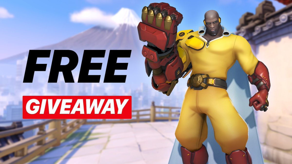 ItsSomjuu's tweet image. FREE GIVEAWAY for One Punch Man Doomfist #Overwatch2 x #OnePunchMan Collab!

JOIN THE #giveaway HERE:

1️⃣ FOLLOW: @ItsSomjuu 
2️⃣ LIKE + RETWEET
3️⃣ TAG 1 FRIEND 

👊🏿🔥GOOD LUCK &amp;amp; HAVE FUN!!! 🔥👊🏿