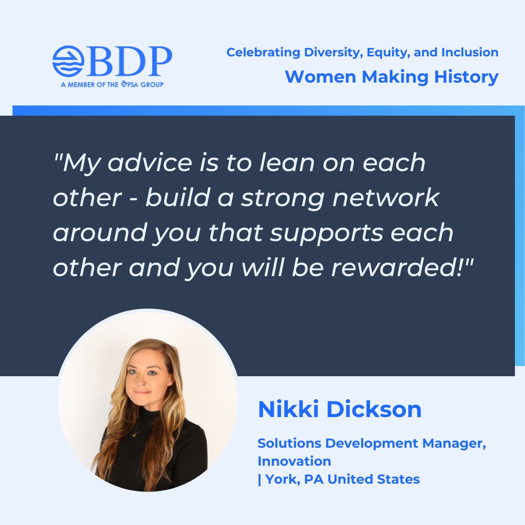 In honor of Women's History Month, we asked female leaders to share a piece of advice and tips for other women, whether personally or professionally. This is what Nikki shared. 👩