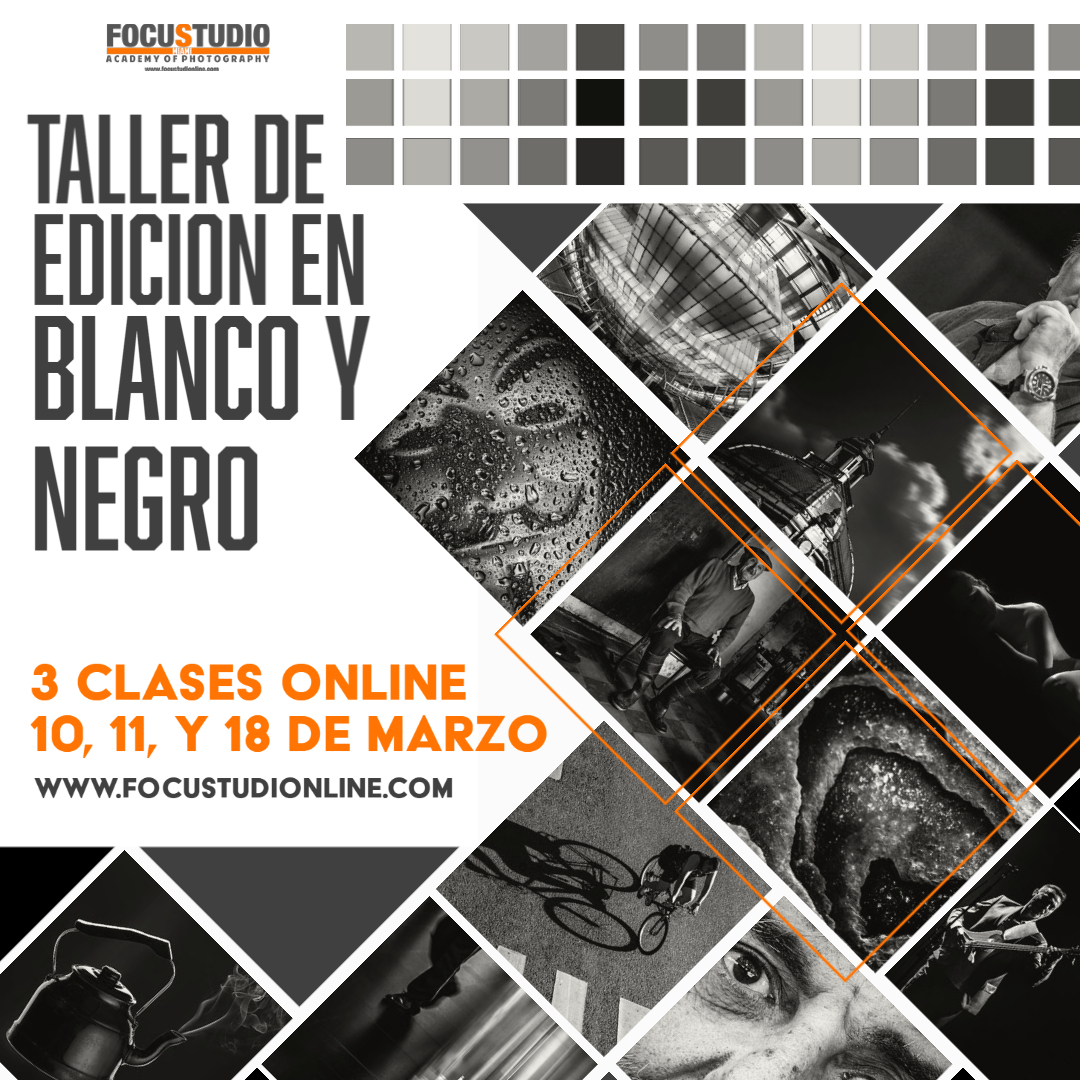 Focustudiomiami's tweet image. te nos unes al Taller de Edición Digital de Fotografía en Blanco y Negro?
10, 11, y 18 de Marzo 5:00 pm a 7:00 pm ​​​​​​​​
Clases virtuales por el sistema ZOOM ​​​​​​​​
​​​​​​​​
#learningphotoshop  #tecnicasenlightroom #tecnicasenphotoshop #atajosdephotoshop #edicionenphotoshop